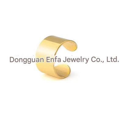 Stylish stainless steel ear clips