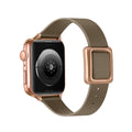 Taupe (rose gold buckle)