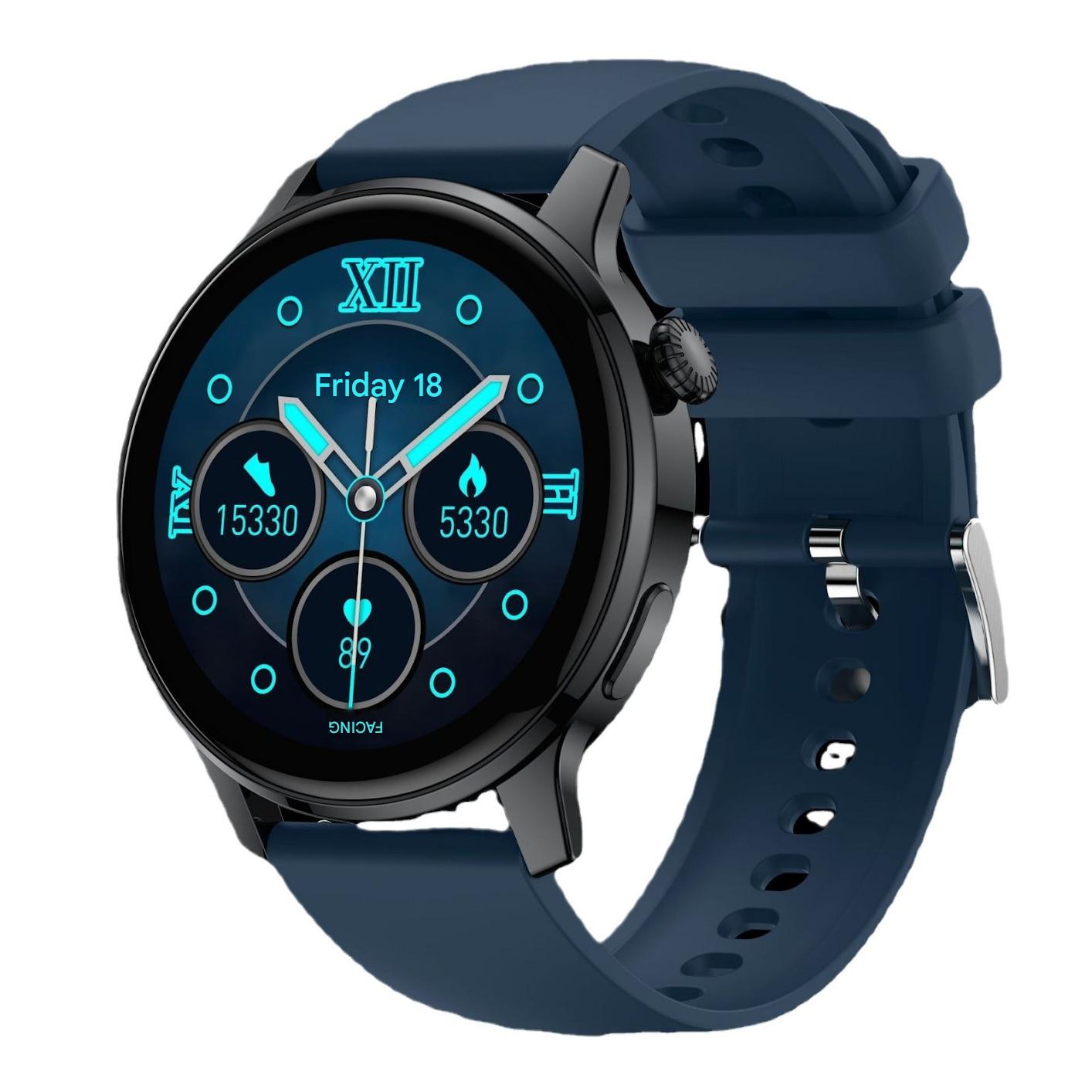 Smartwatch with heart rate monitoring and Bluetooth call feature