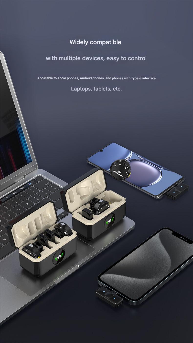 Wireless Clip-On Microphone Q8 Image 2