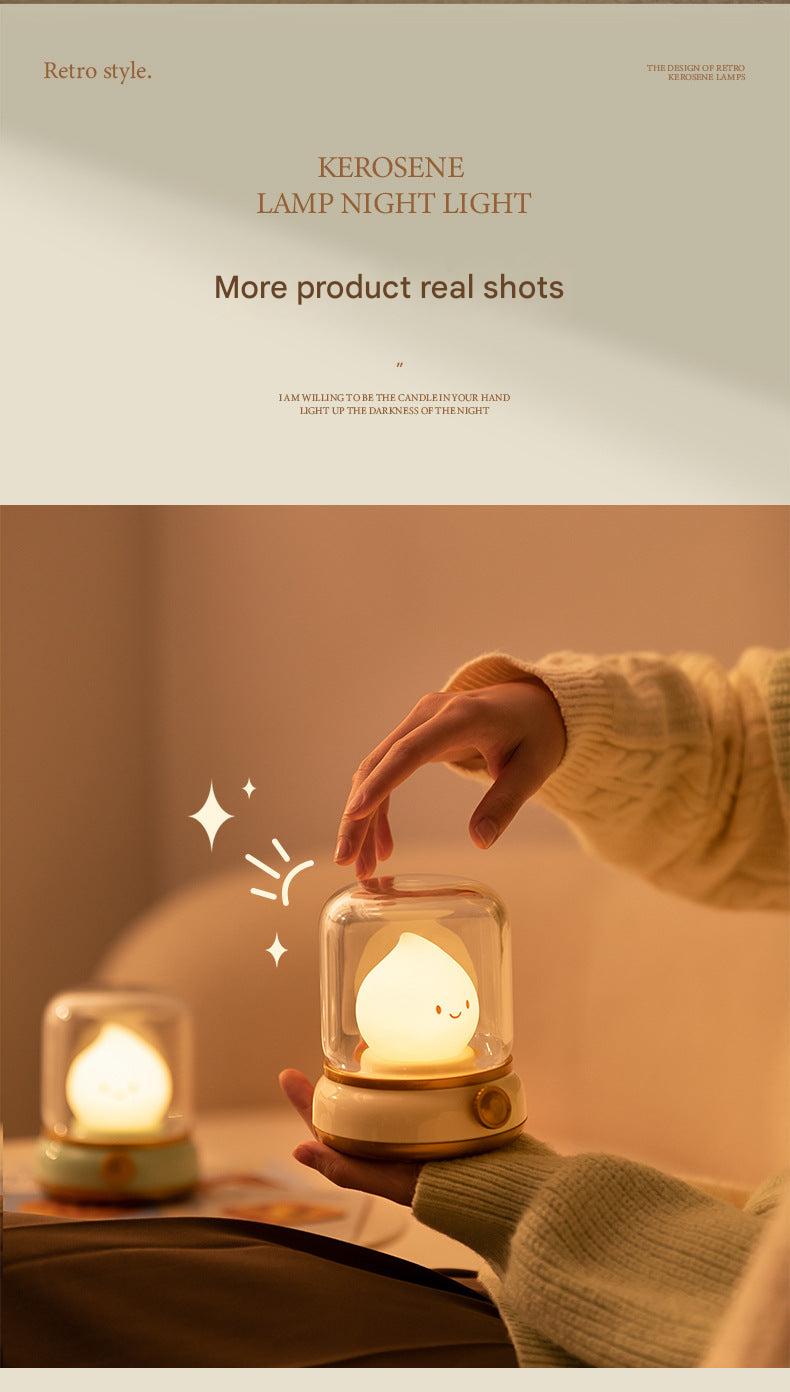 Rechargeable vintage oil lamp image 2
