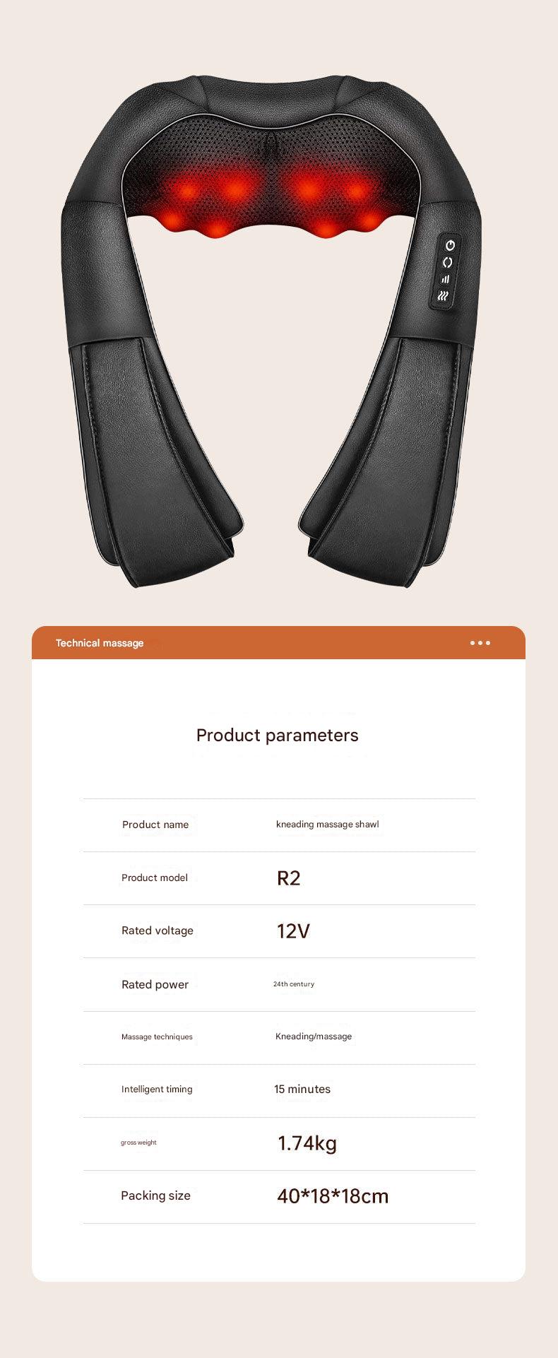 Back and Neck Relief Massager