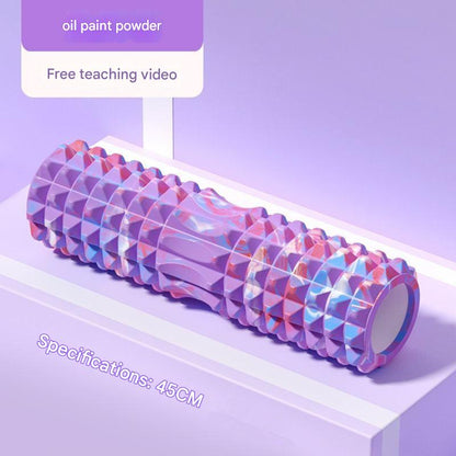 Portable 45cm foam roller for fitness
