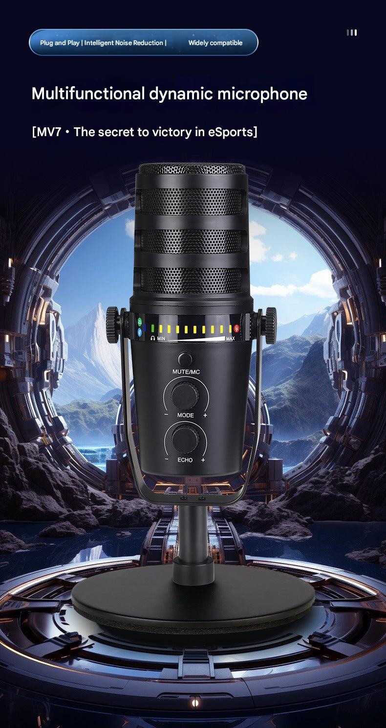 MV7 microphone setup for streaming