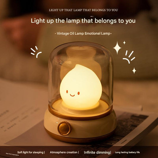 Rechargeable vintage oil lamp image 4