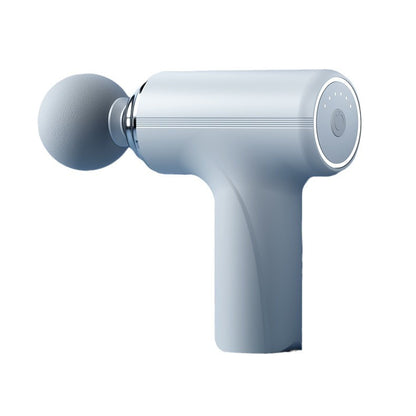 Close-up of massage gun features