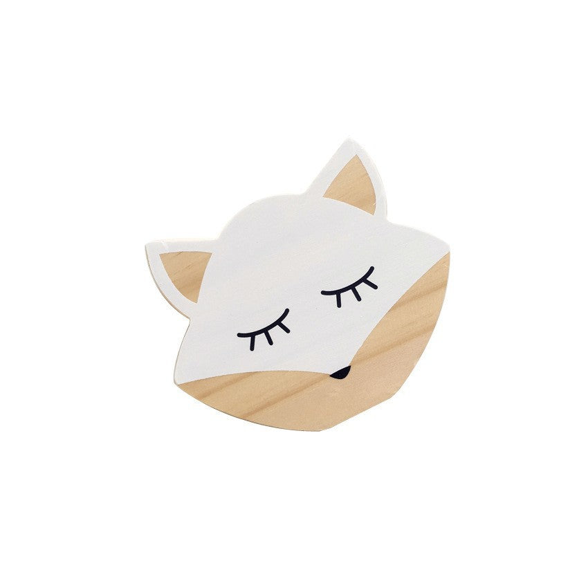Wood animal decor for kids room