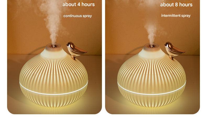 USB onion humidifier with ambient lighting