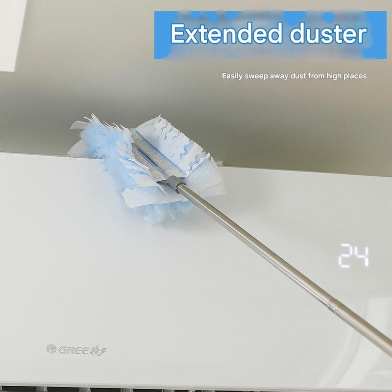 Image of static dusting duster in use