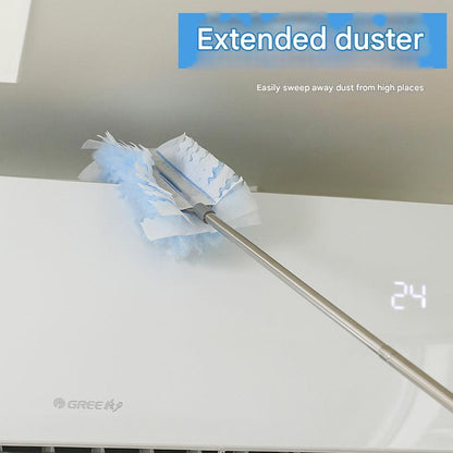 Image of static dusting duster in use