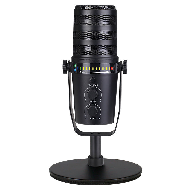 MV7 microphone detailed view