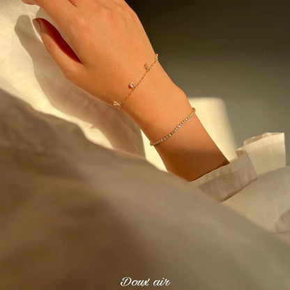 Elegant Zirconia Starry Bracelet Image 4