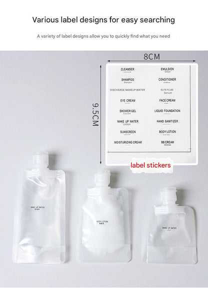 Portable travel cosmetic bottle 5