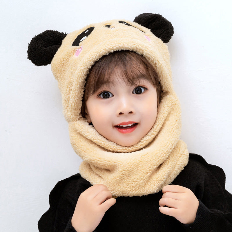 Colorful kids winter accessories