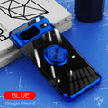 Electroplating transparent-blue