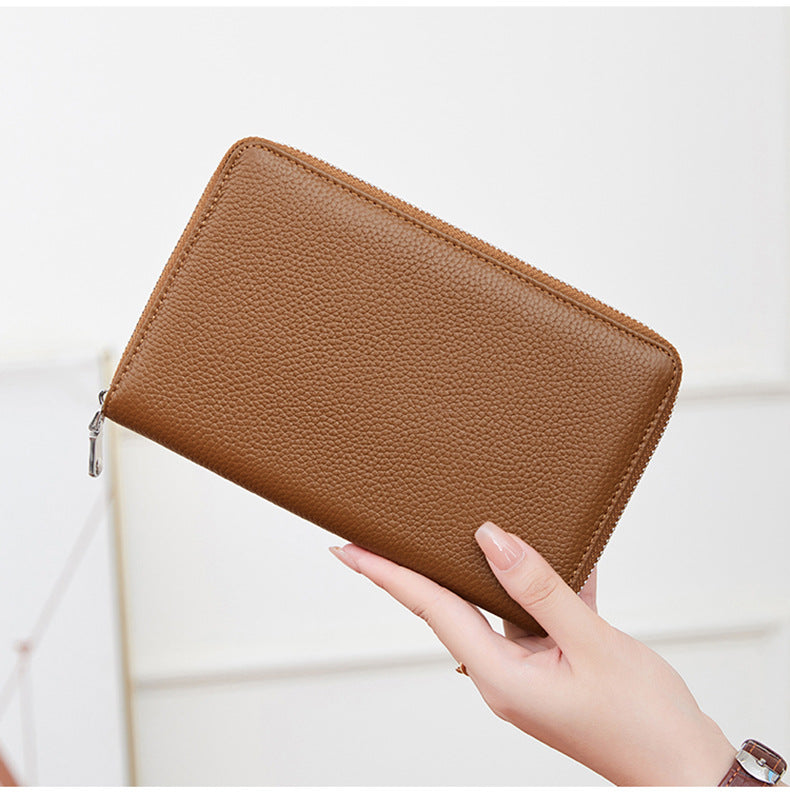 Premium RFID Leather Passport Holder Image 1