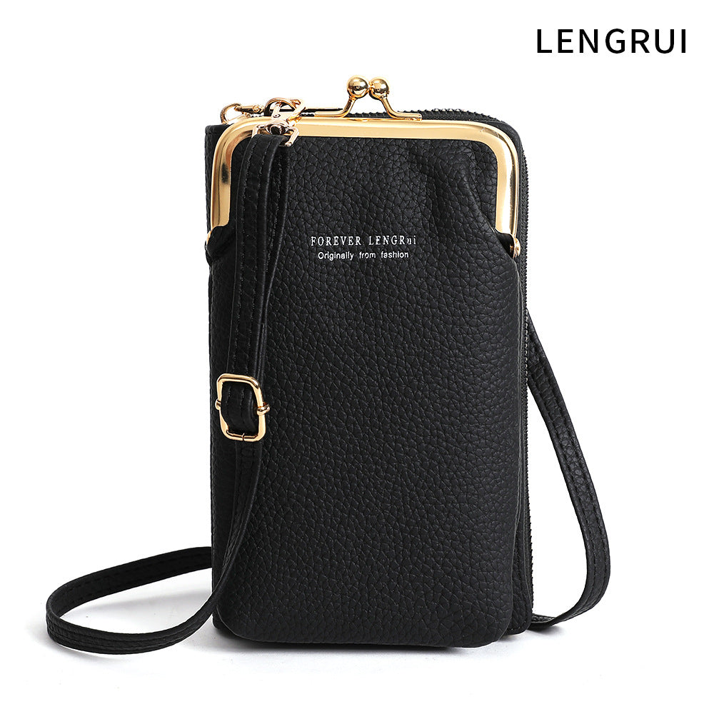 Stylish Mini Women's Phone Wallet Bag - Color Options