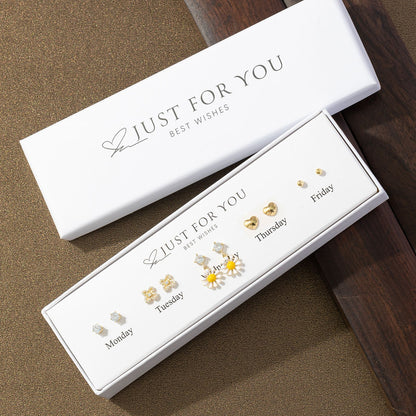 elegant gift box earrings image 8
