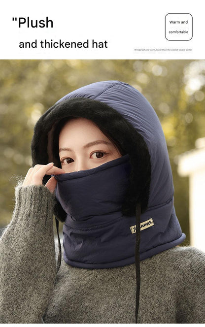 Navy blue cycling hat