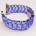 42/44/45/49mm resin strap - Glacier transparent purple (Pack of 1)