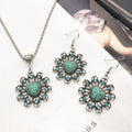 E1+X1 Heart Flower (Earring Necklace Set)