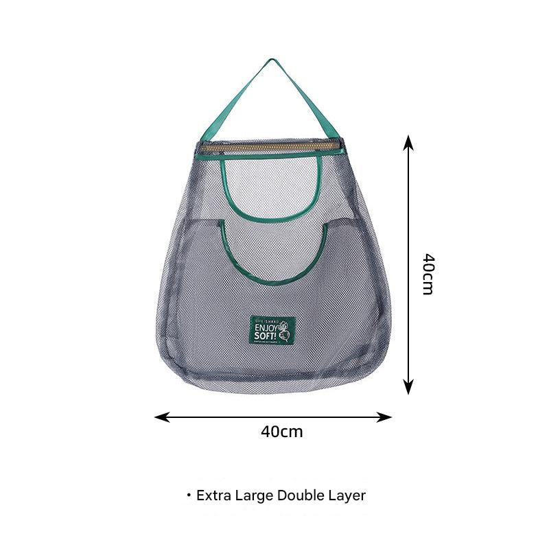 Durable kitchen storage mesh bag