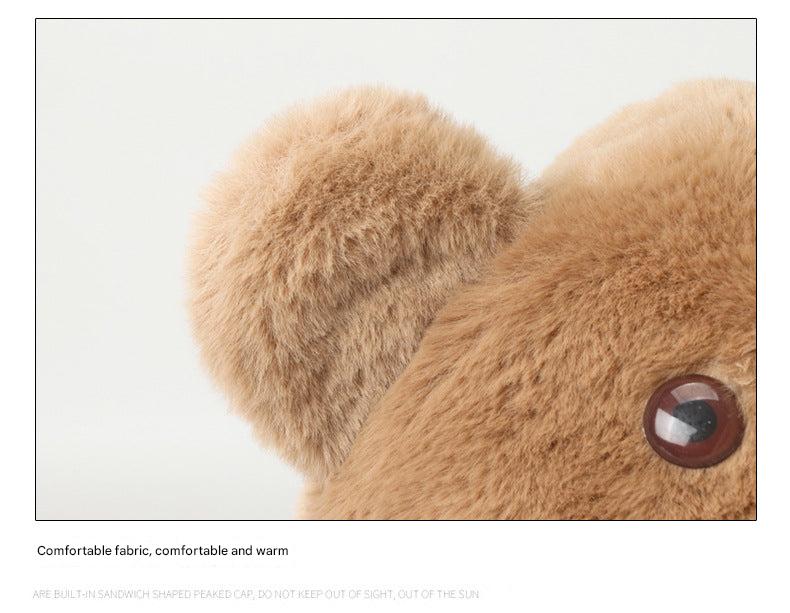 Kids Cartoon Bear Hat Image 7