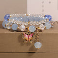 Single Butterfly [2-piece set] - Royal Blue