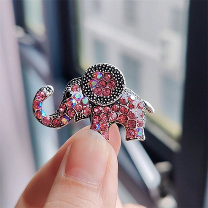 Alloy Elephant Brooch Pin Close-Up image 2