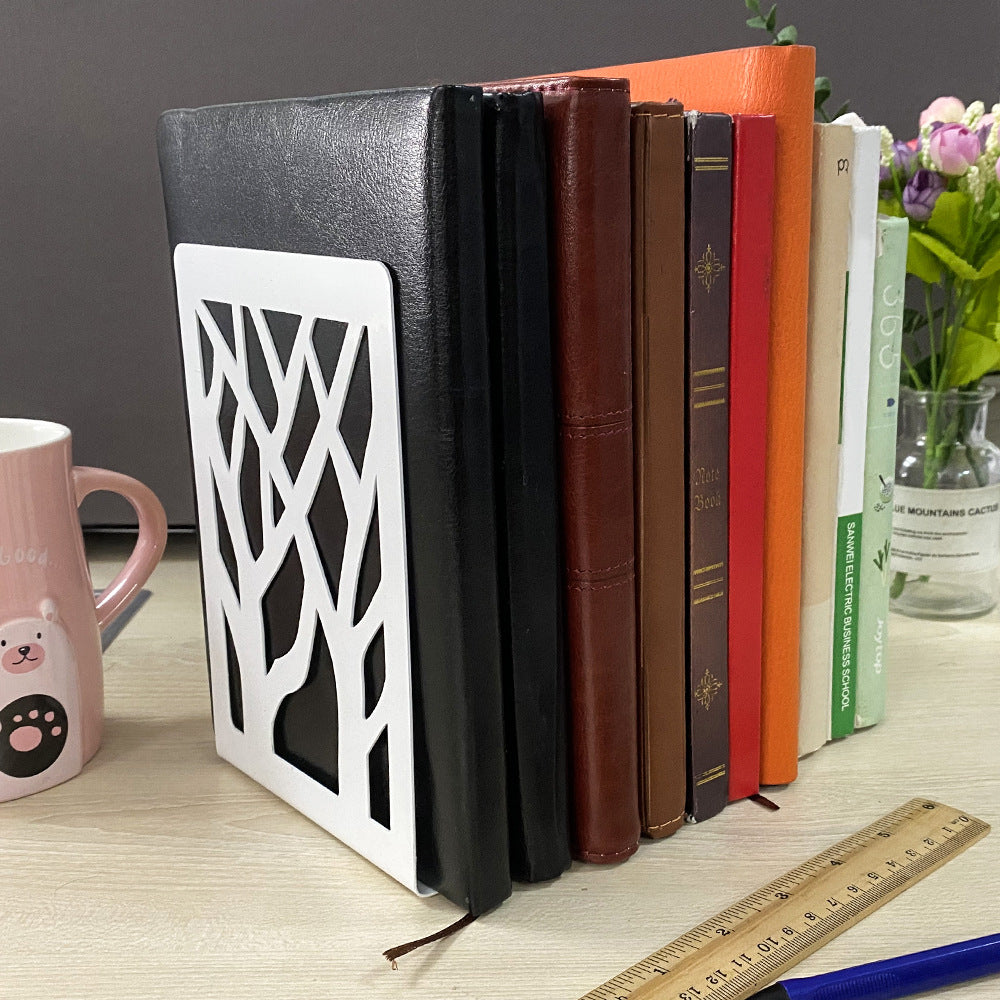 Stylish metal bookends image 5