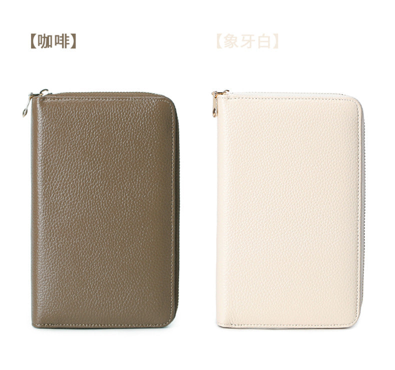 Premium RFID Leather Passport Holder Image 3