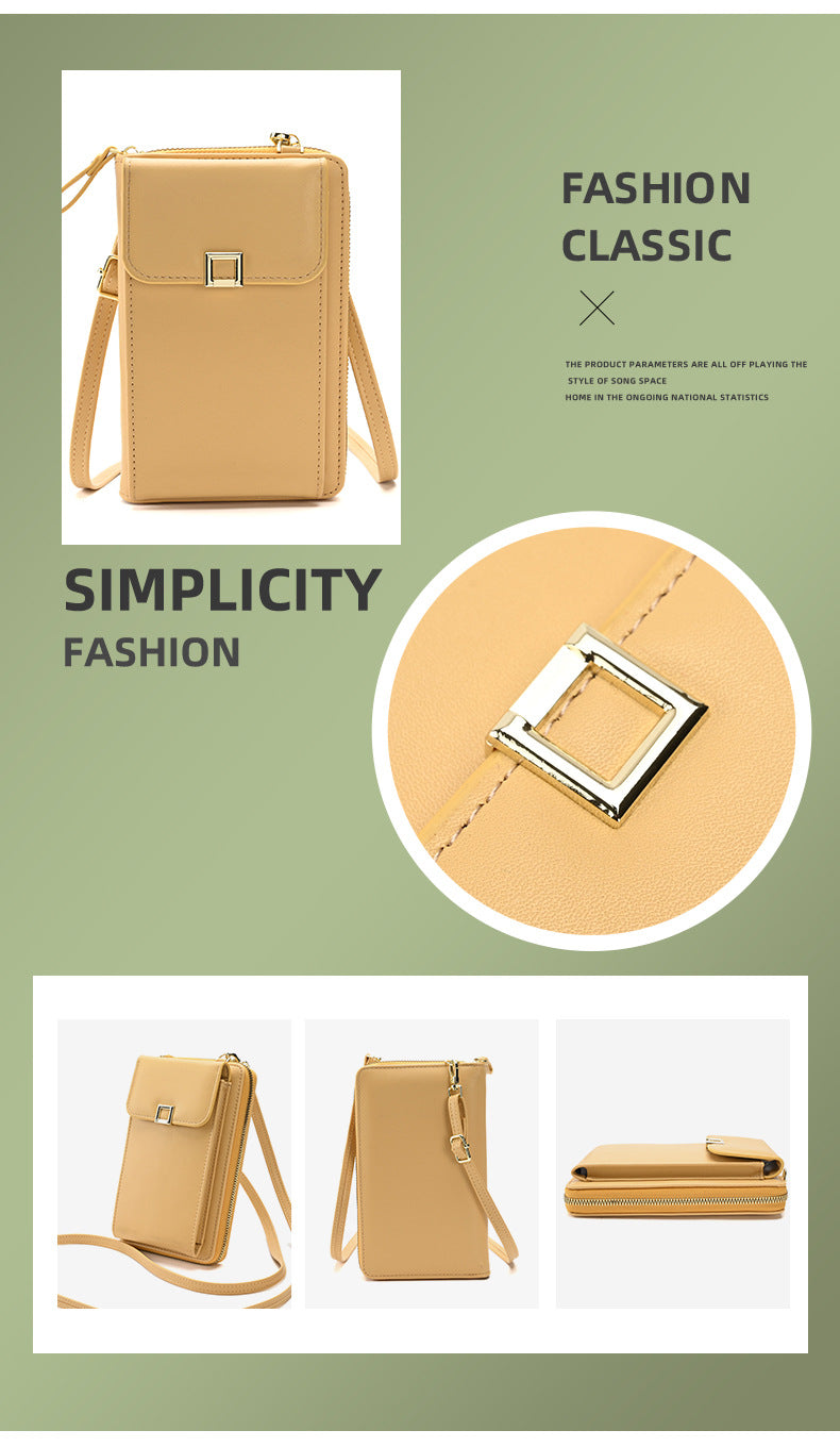 Chic retro-style shoulder bag