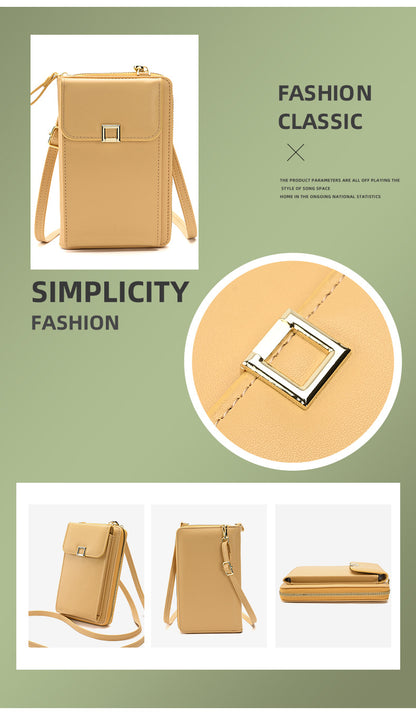 Chic retro-style shoulder bag