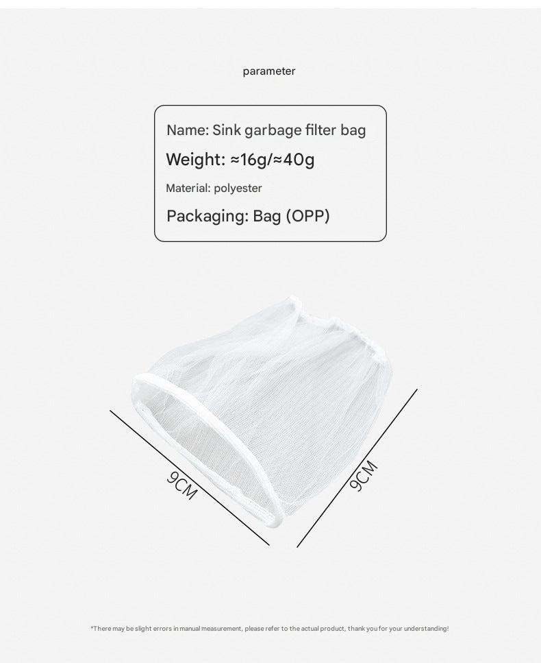Set of disposable kitchen sink filters displayed - image 6