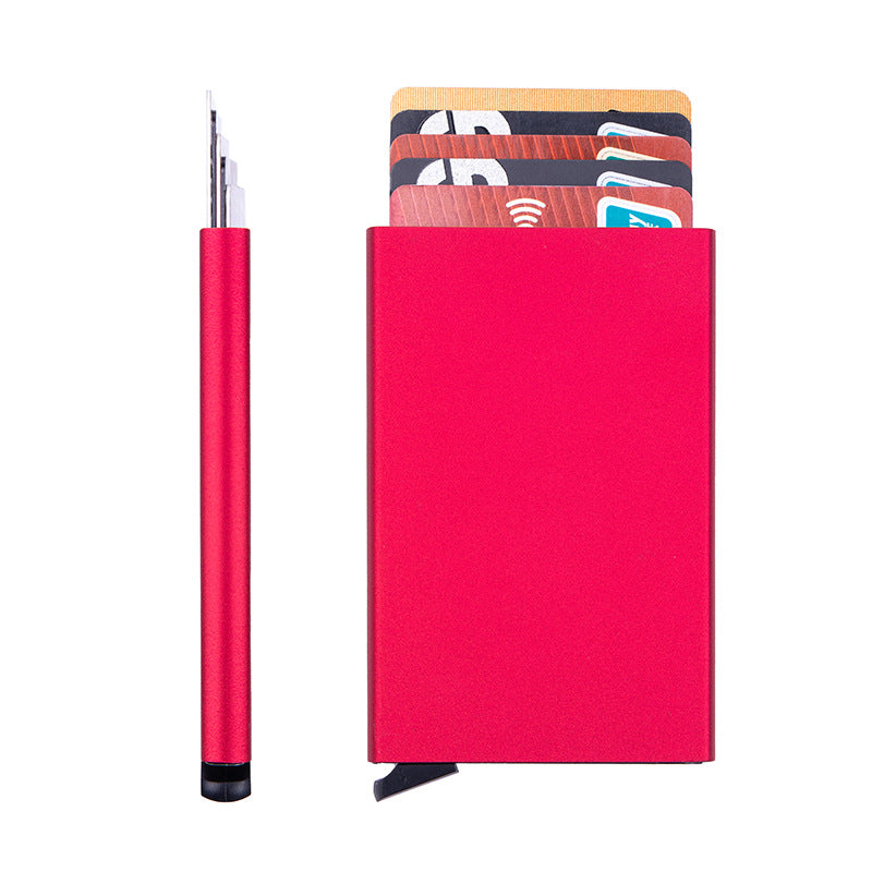 RFID card holder - side view