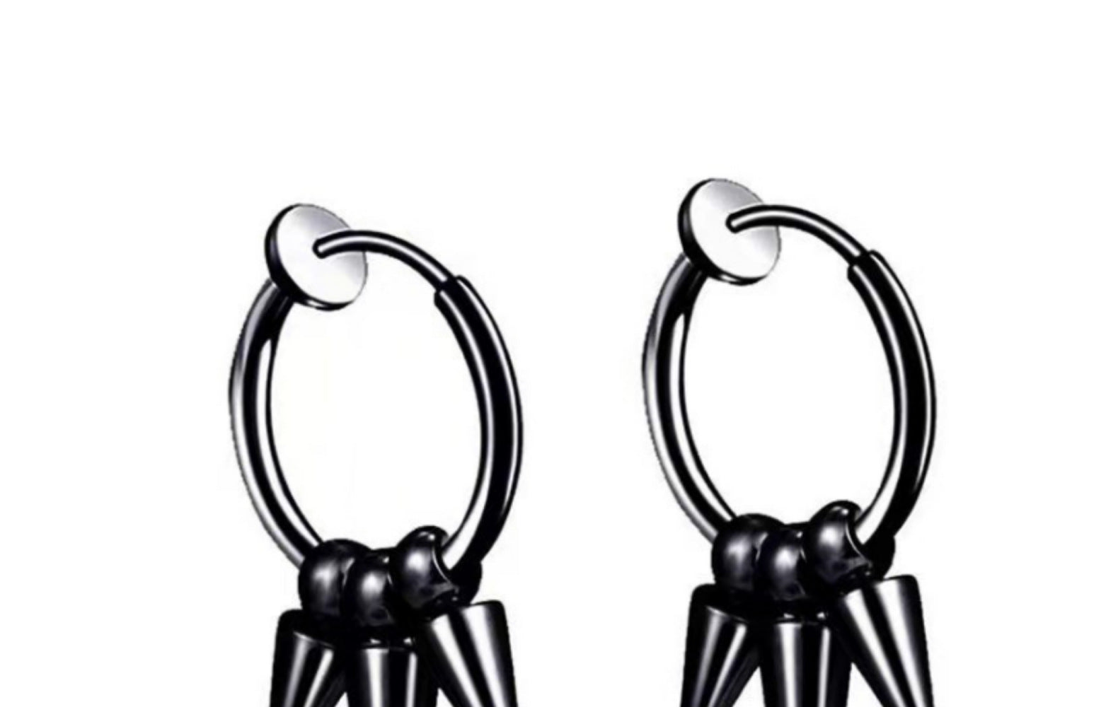 Easy to maintain stainless steel earrings - image 10