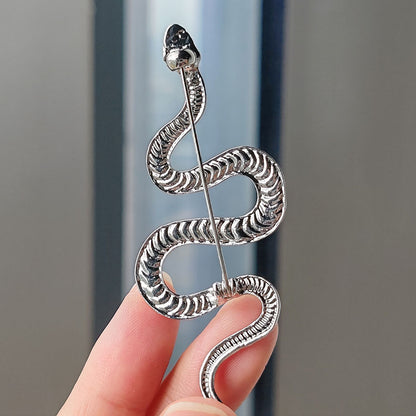 Stylish snake brooch image 7