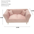 Cherry Blossom Pink Double Sofa (Pack of 1)