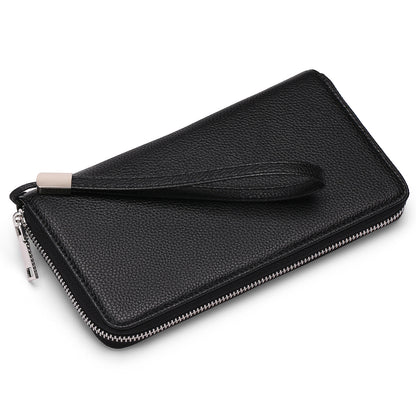 RFID wallet for women in grey