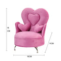 Rose Pink Single Chair (Pack of 1)