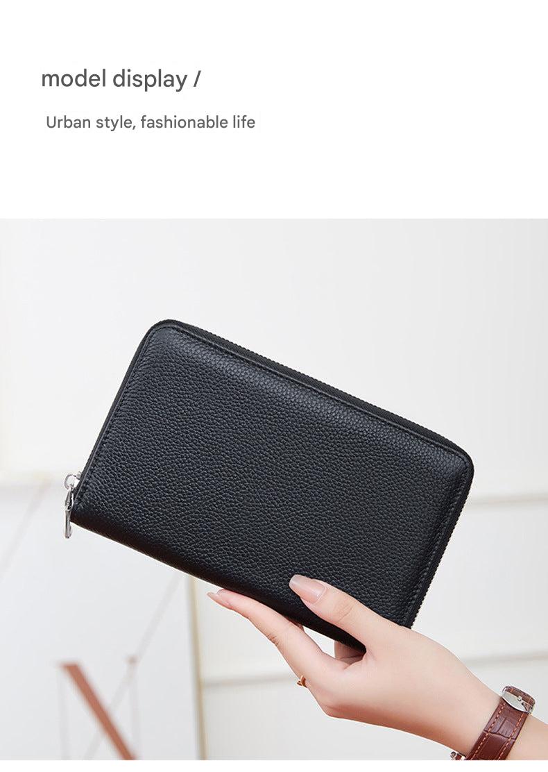 Premium RFID Leather Passport Holder Image 3
