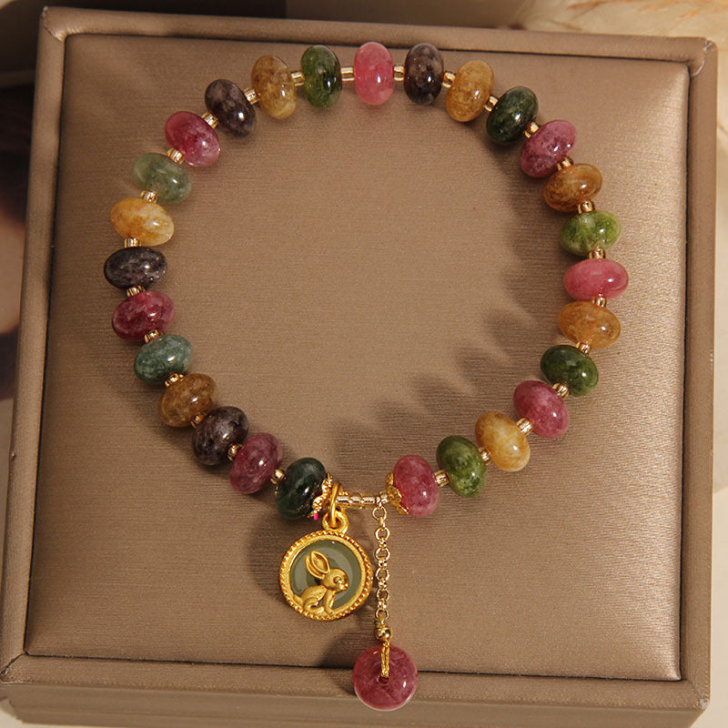 Charming Rabbit Pendant on Bracelet - Image 3