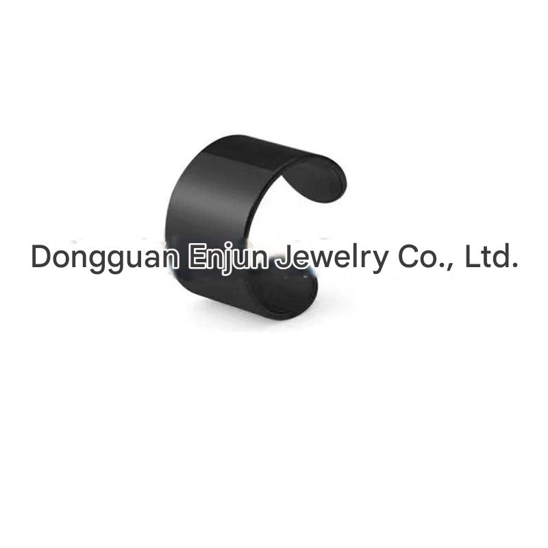 Geometric design ear clips for men and women