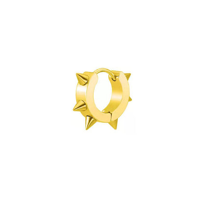 Gold finish ear clips image 4
