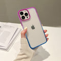 ② Purple on top and dark blue on bottom