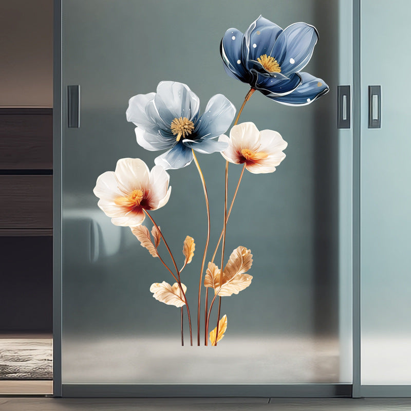 3D floral wall sticker design 4