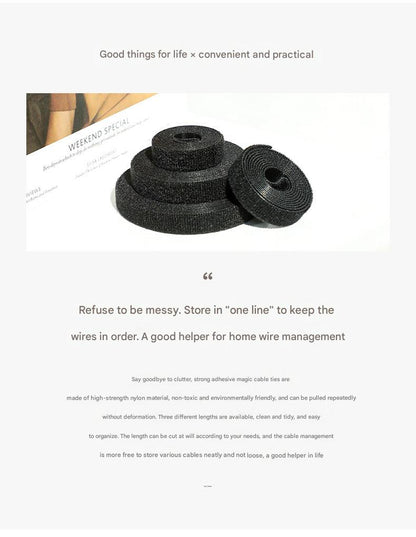 Cable organizer with Velcro straps - image 1