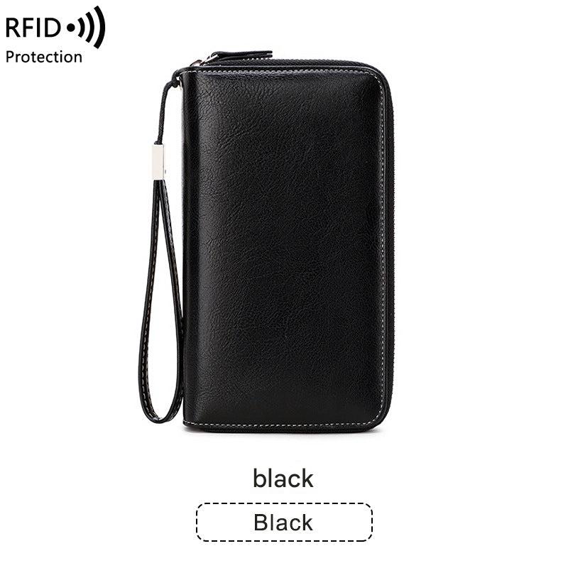 RFID-blocking women's wallet front view