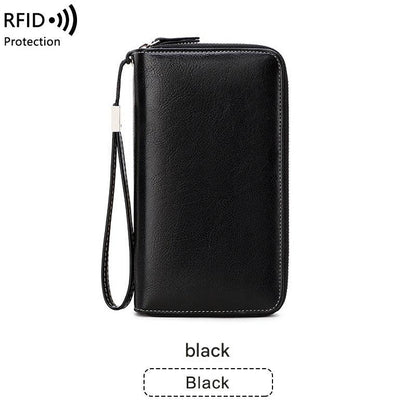 RFID-blocking women's wallet front view