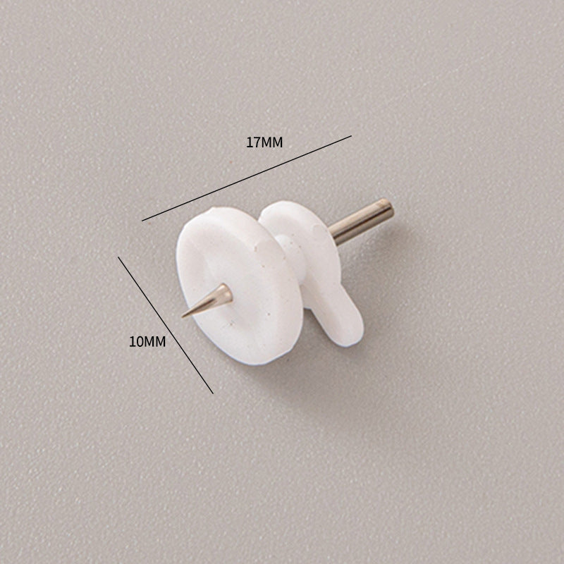 Durable plastic hooks for picture frames